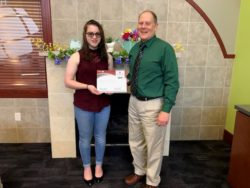 honor credit union college scholarship winner caleigh dahn