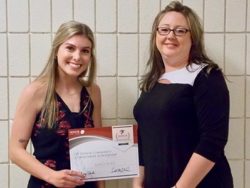 honor credit union college scholarship winner maci aho