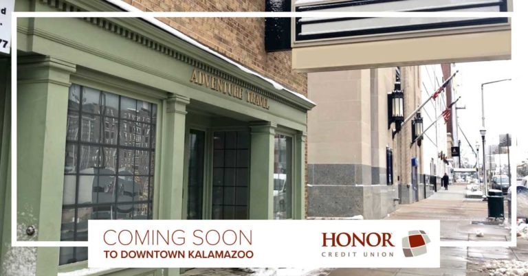 honor credit union is coming to downtown kalamazoo