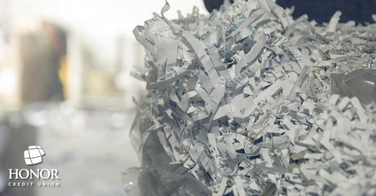 honor credit union shred days