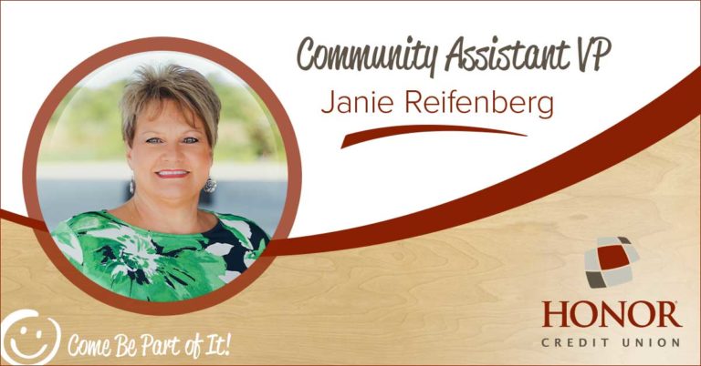 Janie Reifenberg has been named Community Assistant VP for the Dowagiac, Decatur, and Paw Paw areas