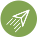 icon of a arrow flying through the air
