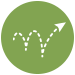 bouncing arrow icon