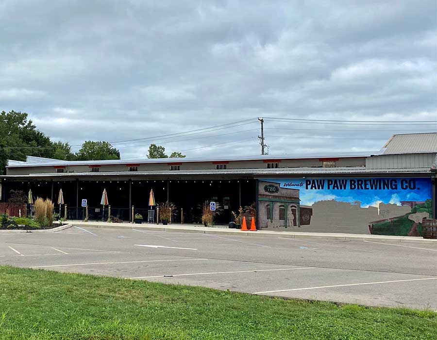 photo of paw paw brewing company building